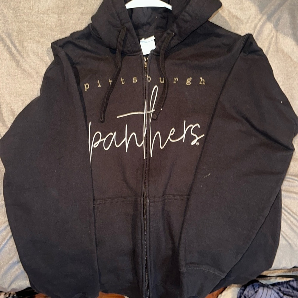 Pittsburgh Panthers Black Zip-up